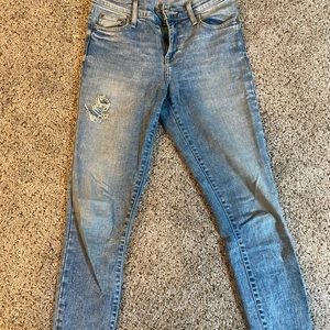 Pistola acid washed skinny jeans